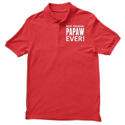 Best Freakin' Papaw Ever Men's Polo Shirt | Artistshot