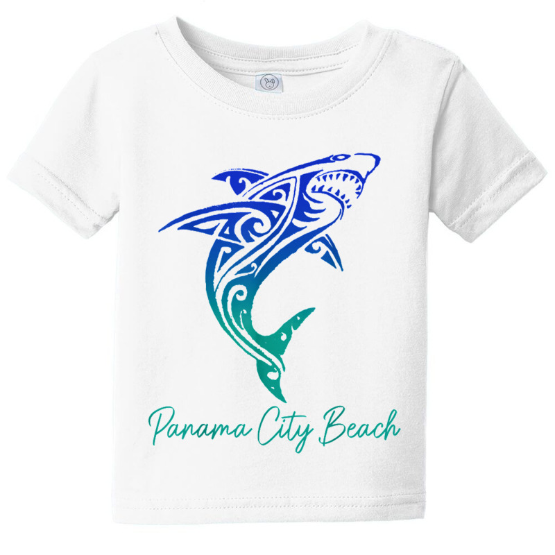 Panama City Beach Fl Shark Scuba Diving Surfer Florida Surf Baby Tee by anneevans358 | Artistshot