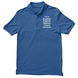 I Am Good With Math Men's Polo Shirt | Artistshot
