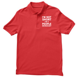 I Am Not Short I Am A People McNugget Men's Polo Shirt | Artistshot
