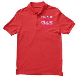 I Am Not Short I Am Just Compact Men's Polo Shirt | Artistshot