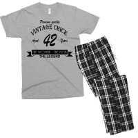 Wintage Chick 42 Men's T-shirt Pajama Set | Artistshot