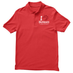 I Love Beagles Its People Who Annoy Me Men's Polo Shirt | Artistshot