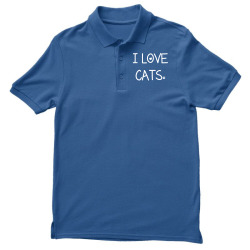 I Love Cats Men's Polo Shirt | Artistshot