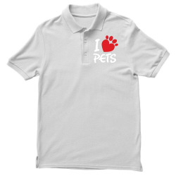 I Love Pets Men's Polo Shirt | Artistshot
