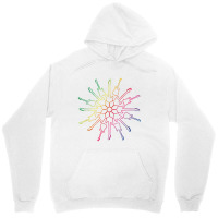 Colored Kaleidoscope Pattern Electric Guitar Gift Unisex Hoodie | Artistshot