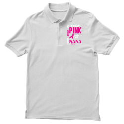 I Wear Pink For My Nana (Breast Cancer Awareness) Men's Polo Shirt | Artistshot