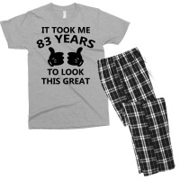 It Took Me 83 Years To Look This Great Men's T-shirt Pajama Set | Artistshot