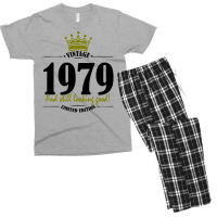 Vintage 1979 And Still Looking Good Men's T-shirt Pajama Set | Artistshot