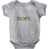 Anti Trump Nope Funny Baby Bodysuit | Artistshot