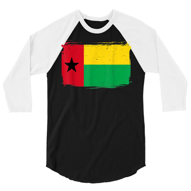 Guinea Bissau Flag Women Men Kids T Shirt 3/4 Sleeve Shirt | Artistshot