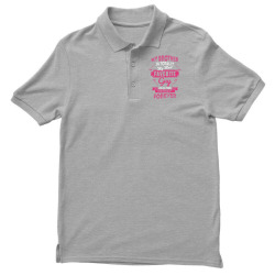 My Brother Is Totally My Most Favorite Guy Men's Polo Shirt | Artistshot