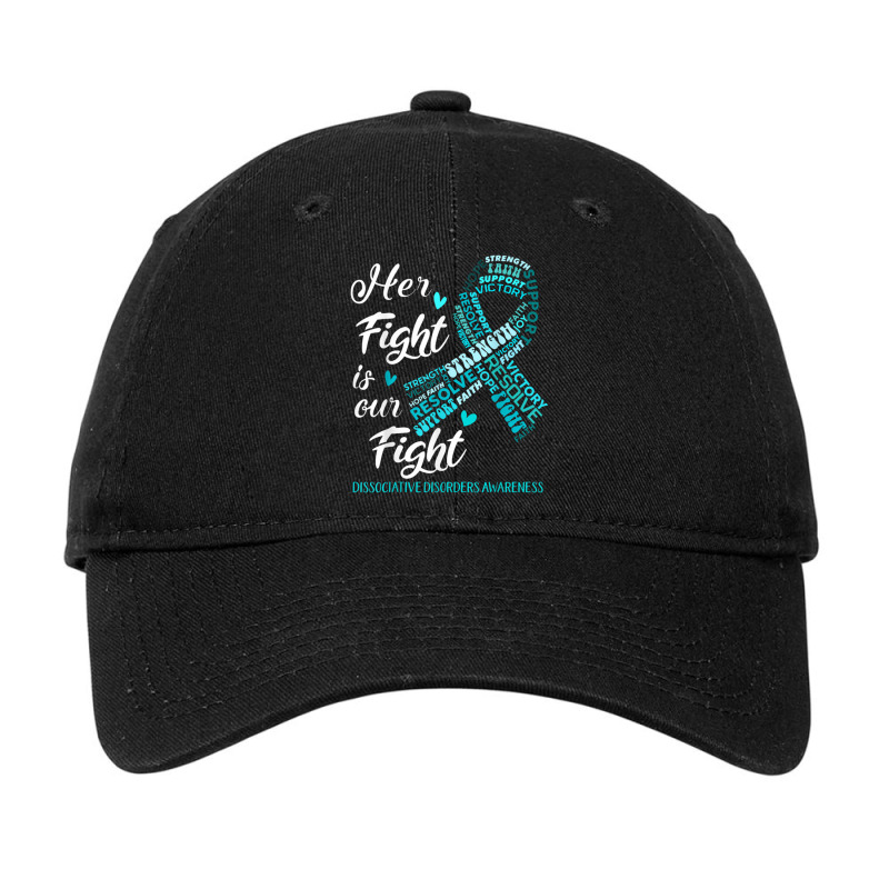 Dissociative Disorders Awareness Her Fight Is Our Fight Adjustable Cap | Artistshot