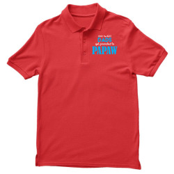Only the best Dads Get Promoted to Papaw Men's Polo Shirt | Artistshot