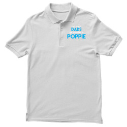 Only the best Dads Get Promoted to Poppie Men's Polo Shirt | Artistshot