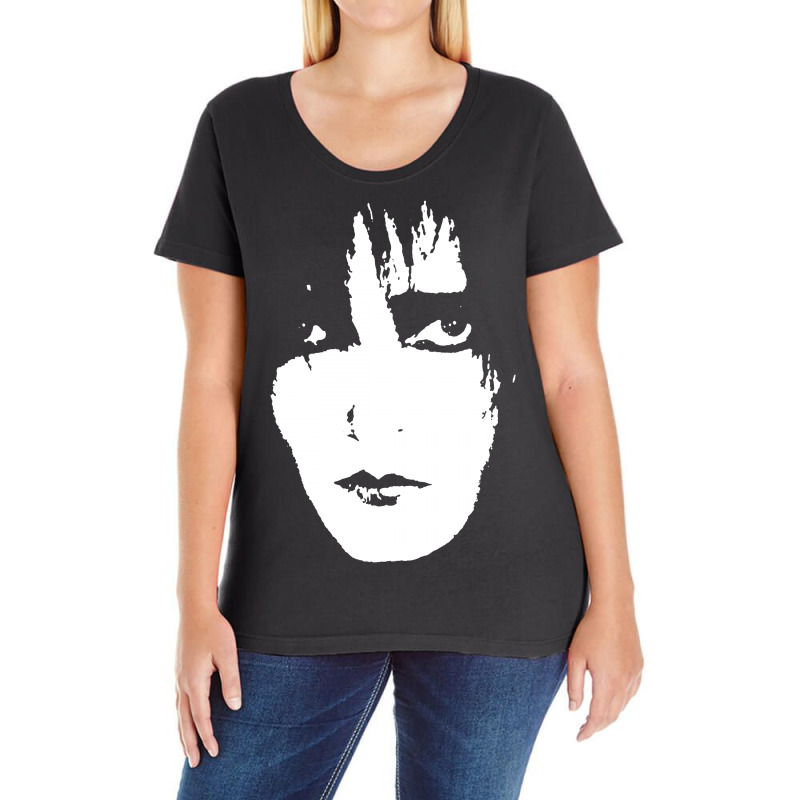 Siouxsie And The Banshees Sioux Face Post Punk Ladies Curvy T-shirt | Artistshot