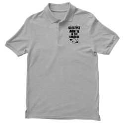 Greatest Auntie In The Universe Men's Polo Shirt | Artistshot