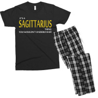 It's A Sagittarius Thing Men's T-shirt Pajama Set | Artistshot