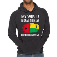 My Wife Is Bissau Guinean Nothing Scare Flag Guinea Bissau T Shirt Vintage Hoodie | Artistshot