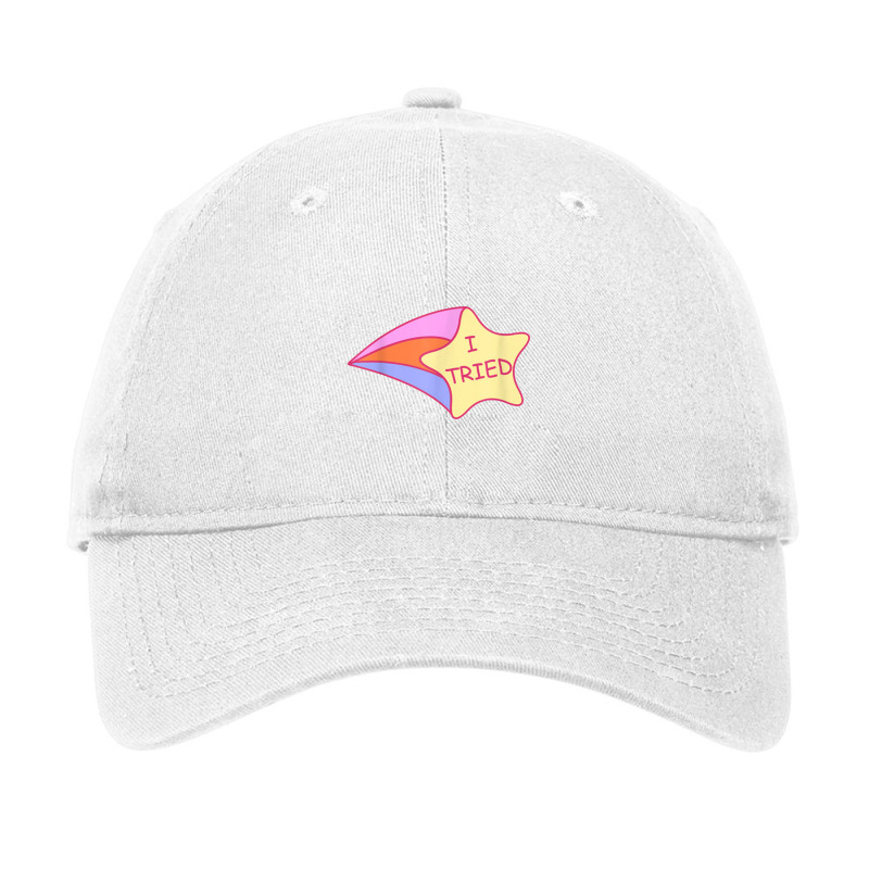 I Tried Shooting Star 2nd Place Adjustable Cap | Artistshot