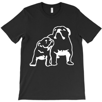 English Bulldog T-shirt Designed By Bonnie G Metcalf