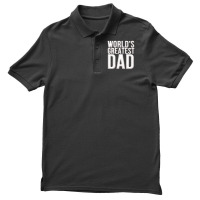 Worlds Greatest Dad Men's Polo Shirt | Artistshot