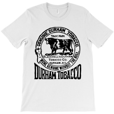 Durham Tobacco T-shirt Designed By Bonnie G Metcalf