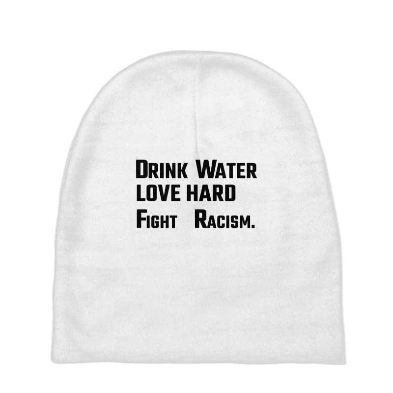 Drink Water Love Hard Baby Beanies | Artistshot