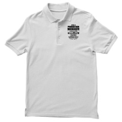 being a production manager copy Men's Polo Shirt | Artistshot