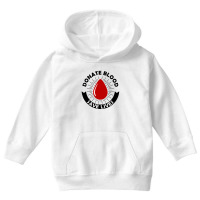 Donate Blood Save Lives Blood Donor Youth Hoodie | Artistshot