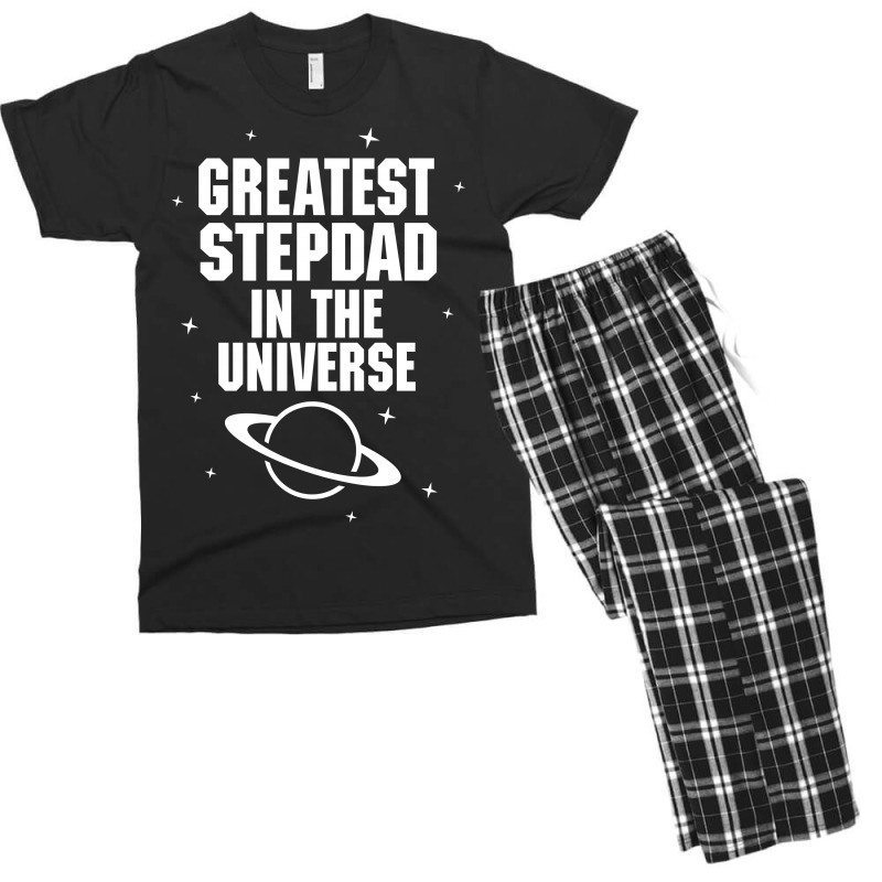 Greatest Stepdad In The Universe Men's T-shirt Pajama Set | Artistshot