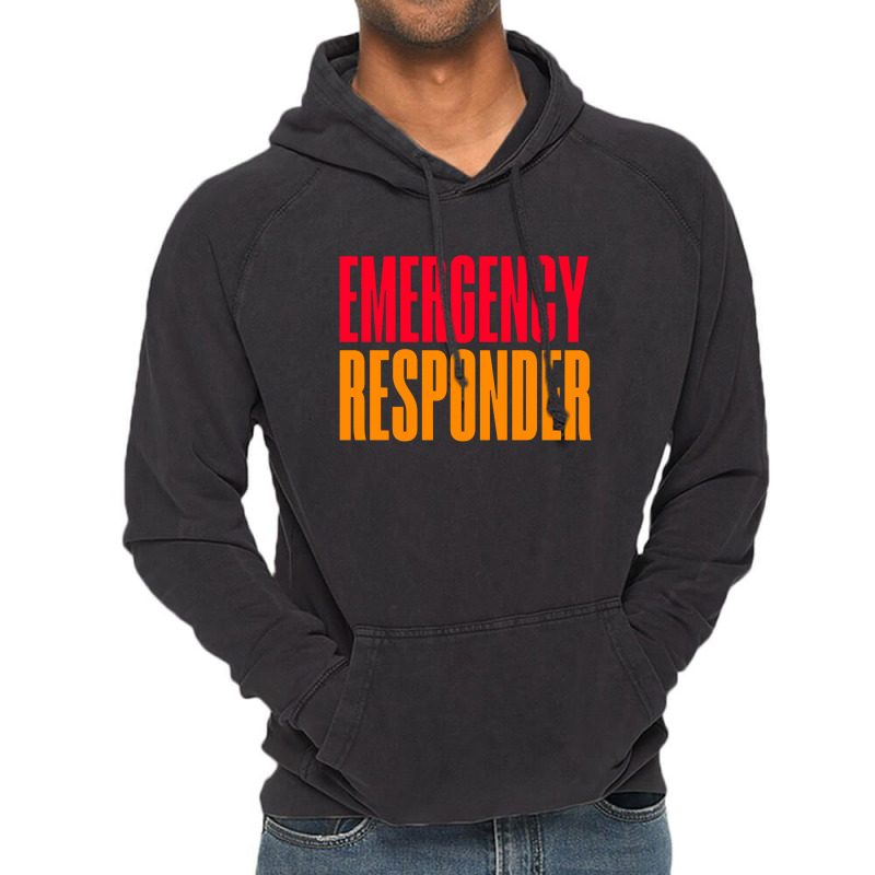 Emergency Responder Vintage Hoodie | Artistshot