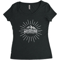 Montain Adventure Women's Triblend Scoop T-shirt | Artistshot