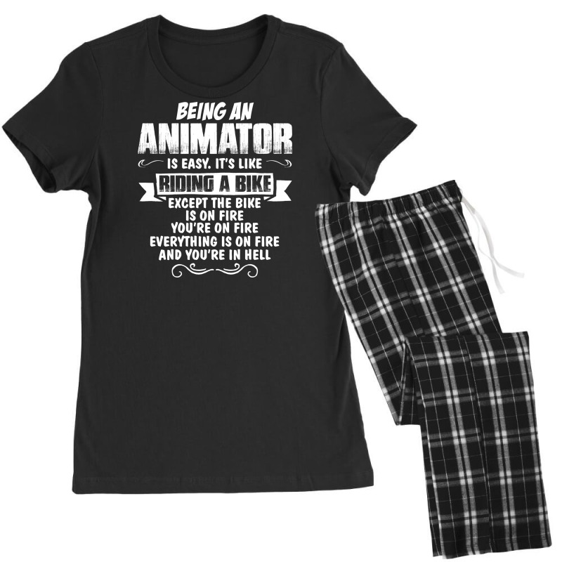 Being An Animator Women's Pajamas Set by tshiart | Artistshot