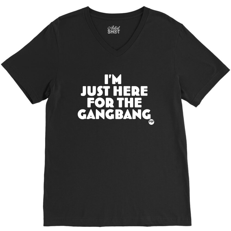 Gangbang V-neck Tee | Artistshot