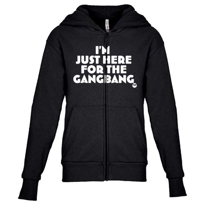 Gangbang Youth Zipper Hoodie | Artistshot