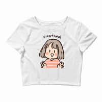 Cute Girl Crop Top | Artistshot