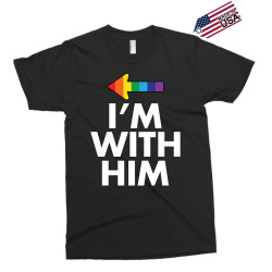 I Am With Him Exclusive T-shirt | Artistshot