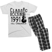 Rocking Since 1991 Men's T-shirt Pajama Set | Artistshot