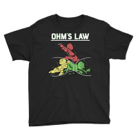 Ohms Law Funny Shirt.electrical Electronics Engineer Funny T T Shirt Youth Tee | Artistshot