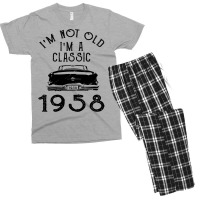 I'm Not Old I'm A Classic 1958 Men's T-shirt Pajama Set | Artistshot
