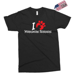 I Love Yorkshire Terriers Exclusive T-shirt | Artistshot