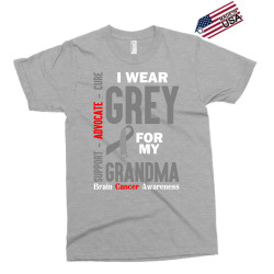 I Wear Grey For My Grandma (Brain Cancer Awareness) Exclusive T-shirt | Artistshot