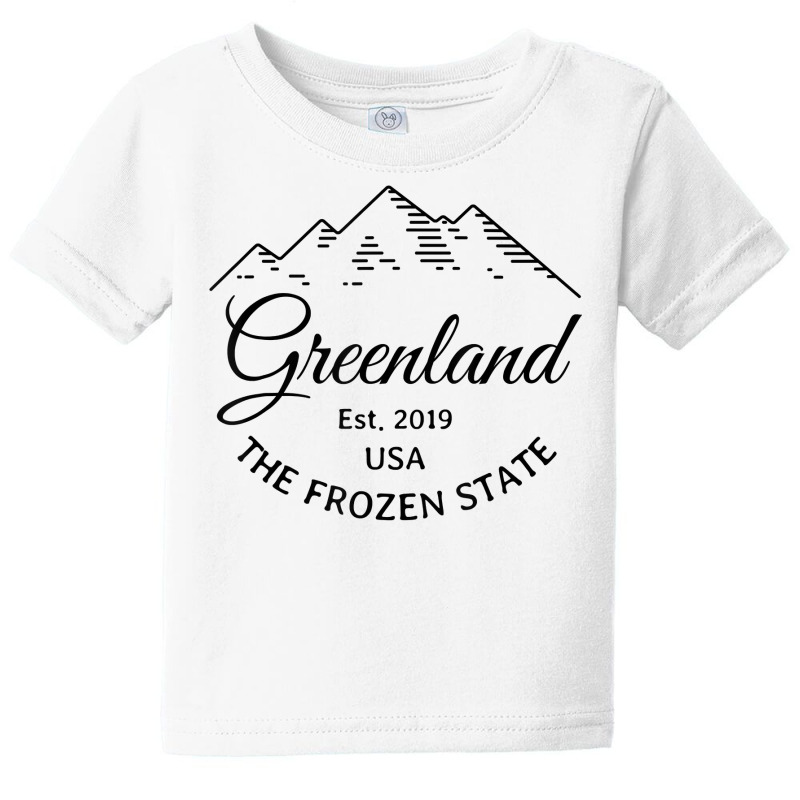 Greenland The Frozen State T Shirt Baby Tee | Artistshot