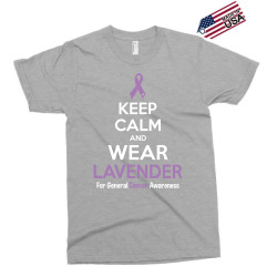 Keep Calm And Wear Lavender (For General Cancer Awareness) Exclusive T-shirt | Artistshot