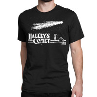 Halley's Comet T Shirt Funny Geek Shirts Graphic Science Shirts Ufo T Classic T-shirt | Artistshot