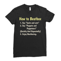 Beatbox Beatboxing Beatboxer Funny Humour Saying Ladies Fitted T-shirt | Artistshot