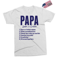 Papa Noun Definition Exclusive T-shirt | Artistshot