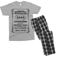 Premium Vintage 2003 Men's T-shirt Pajama Set | Artistshot