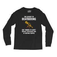 Beatbox Beatboxing Beatboxer Funny Humour Saying Long Sleeve Shirts | Artistshot